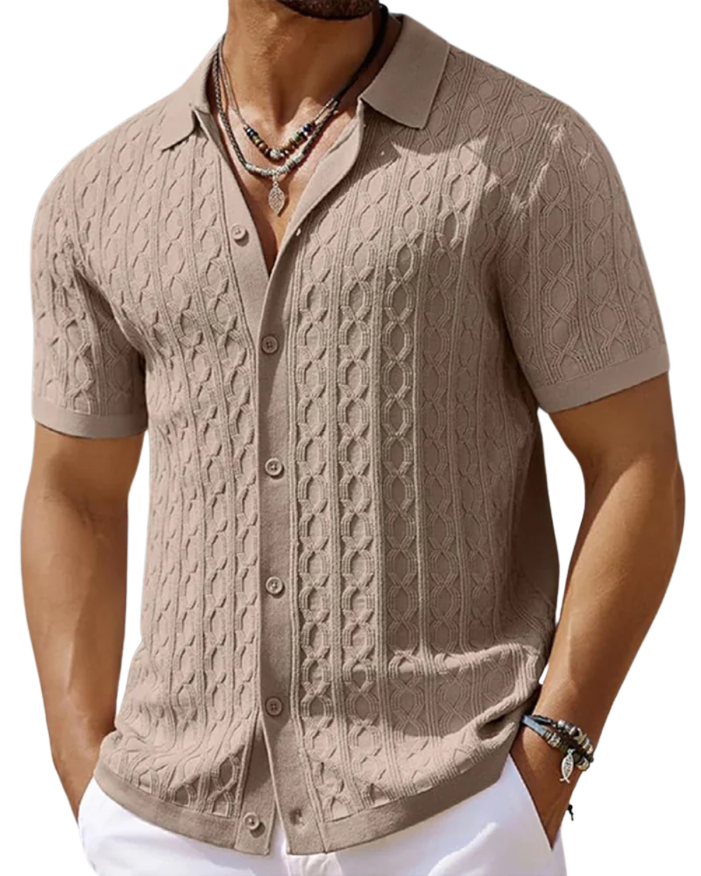 Ismael® | Button-Up Polo Shirt