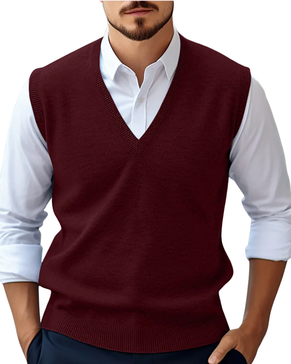 Samuel | Sleeveless Sweater