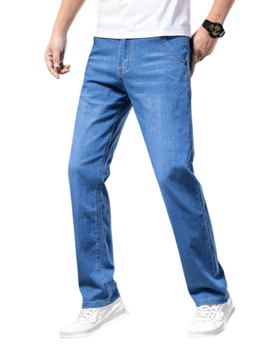 Indigo | Casual Straight Denim Jeans