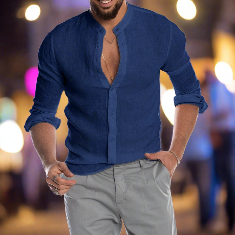 Jeremiah® | Soft Linen Shirt With Buttons At The Front