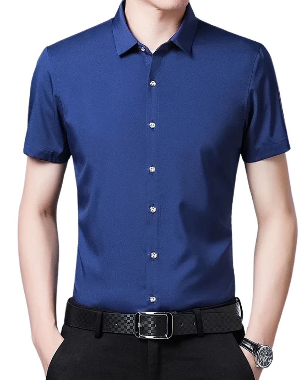 Roman | Business Casual Short-Sleeved Shirt