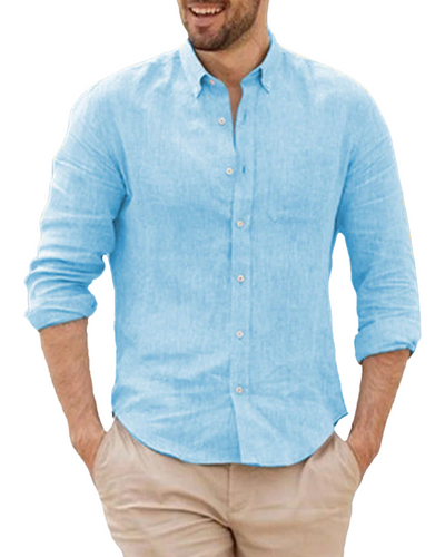 Landon | Breathable Linen Shirt