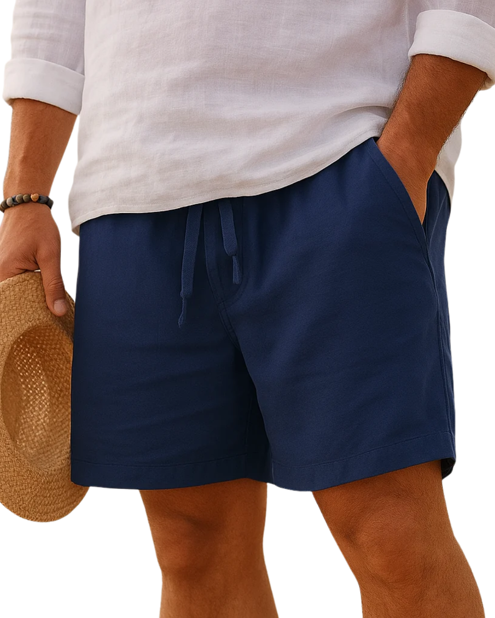 Mohamed | Elegant Linen Shorts