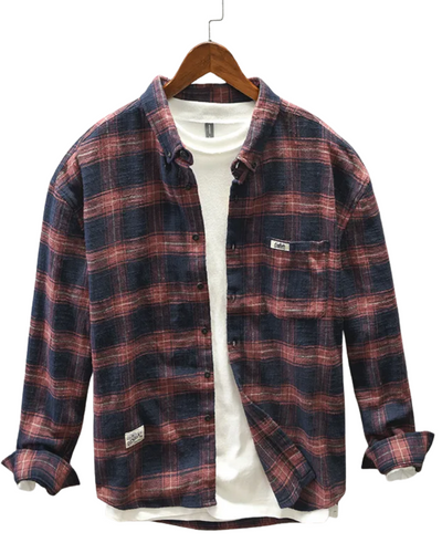 Vince | Elegant Plaid Shirt