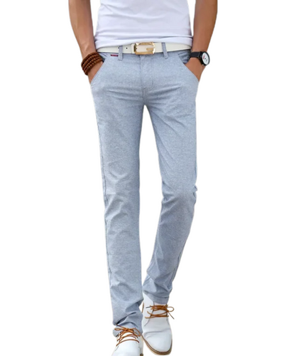 Hunter | Slim Fit Linen Pants
