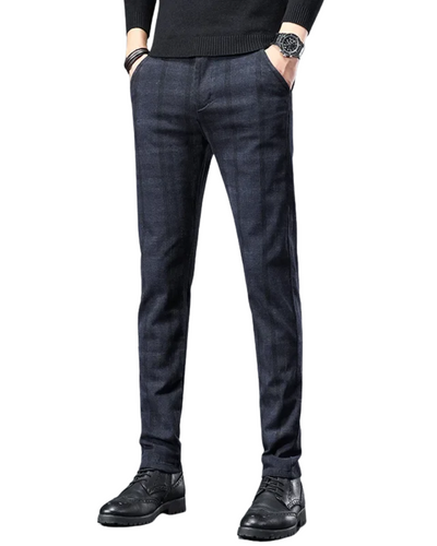 Dorian | Plaid Casual Pants