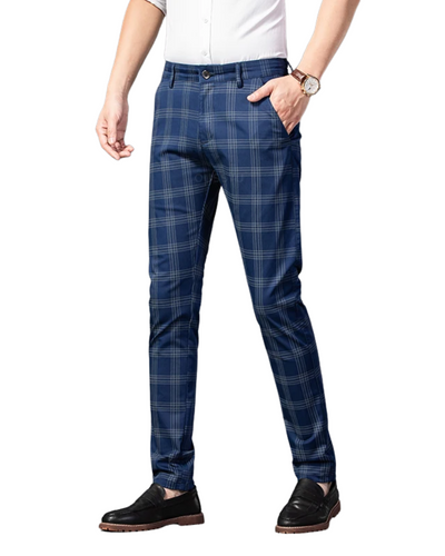 Vernon | Elegant Plaid Pants