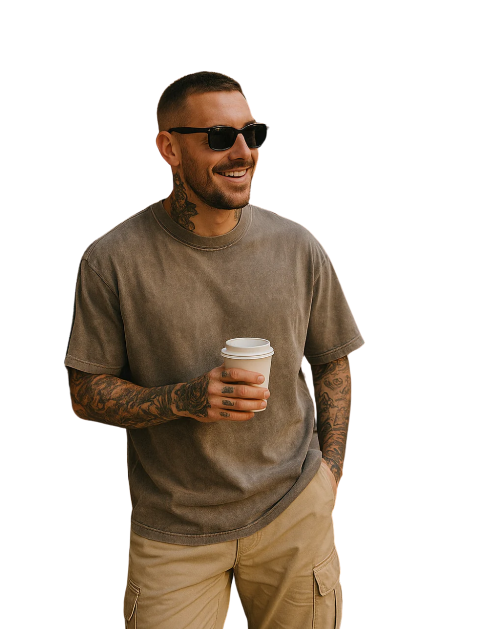 Martín® | Casual Cotton Oversized Tee Set