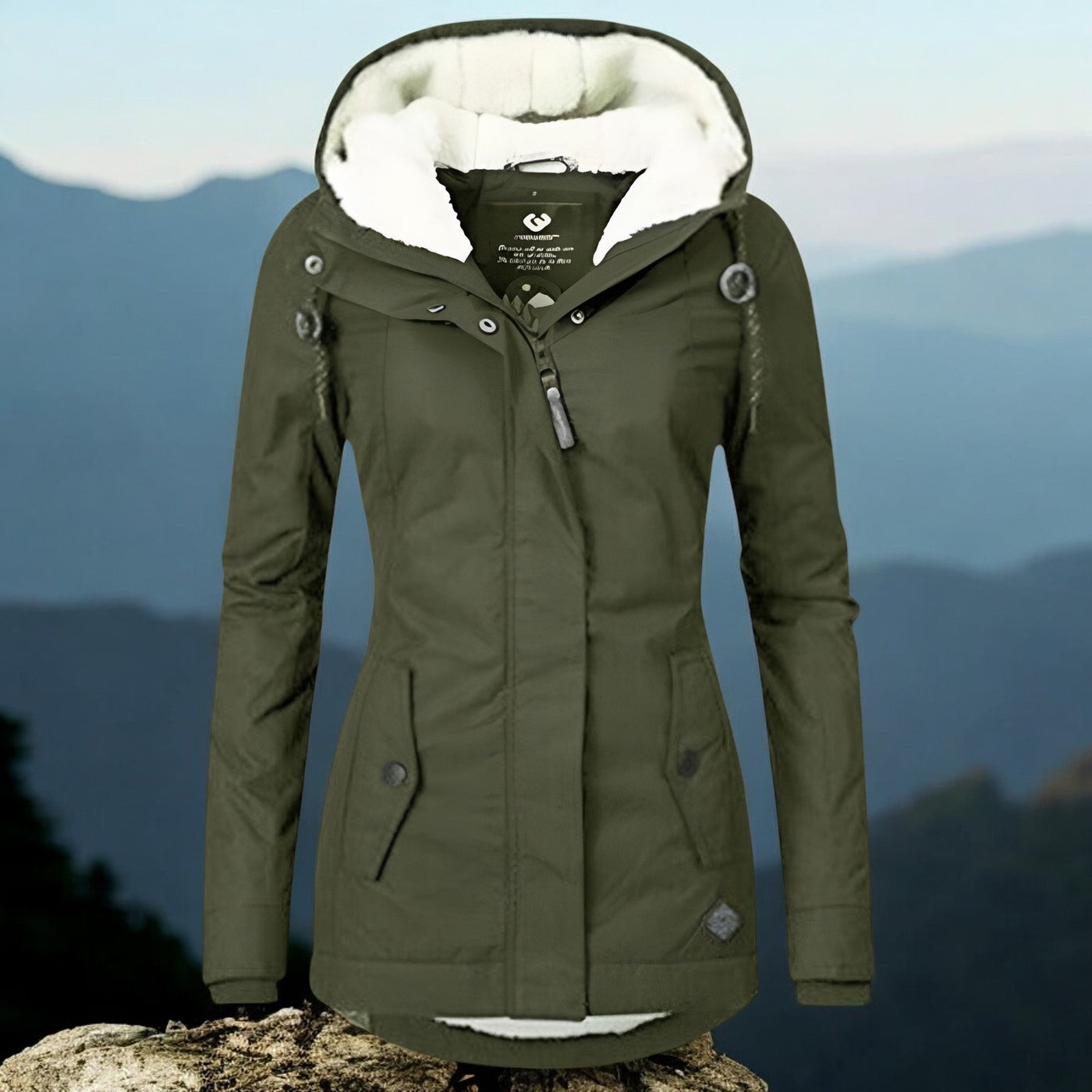 Homer | Women's fleece-lined hooded jacket