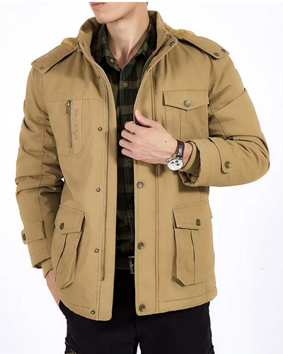 Tate | Elegant Padded Bomber Jacket
