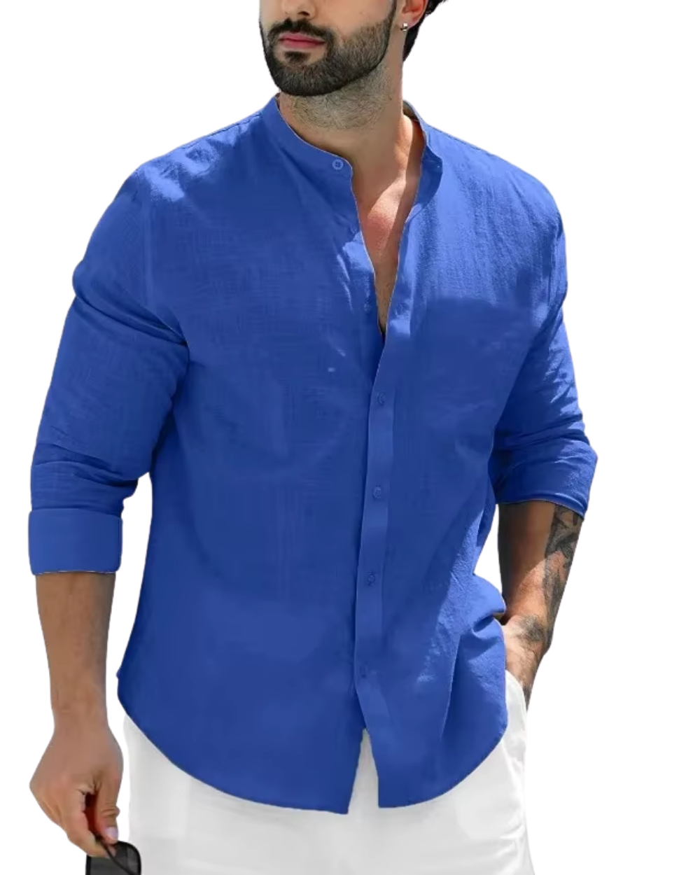 Theo | Casual Linen Shirt