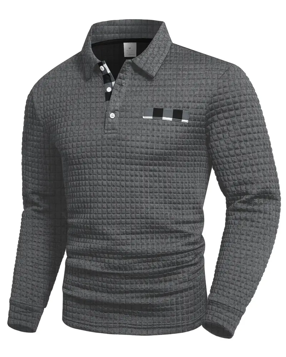 Uriel | Ribbed Polo Sweater
