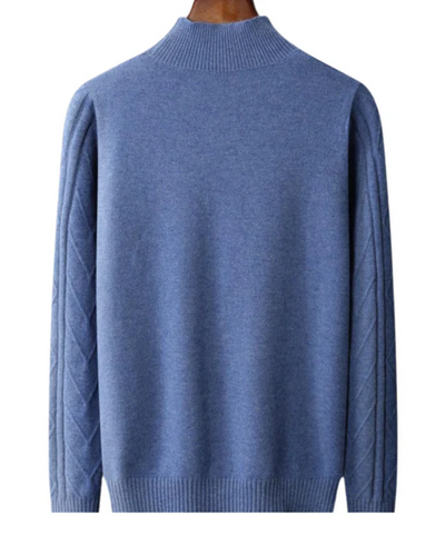 Levi | Mizar Patterned Cashmere Sweater
