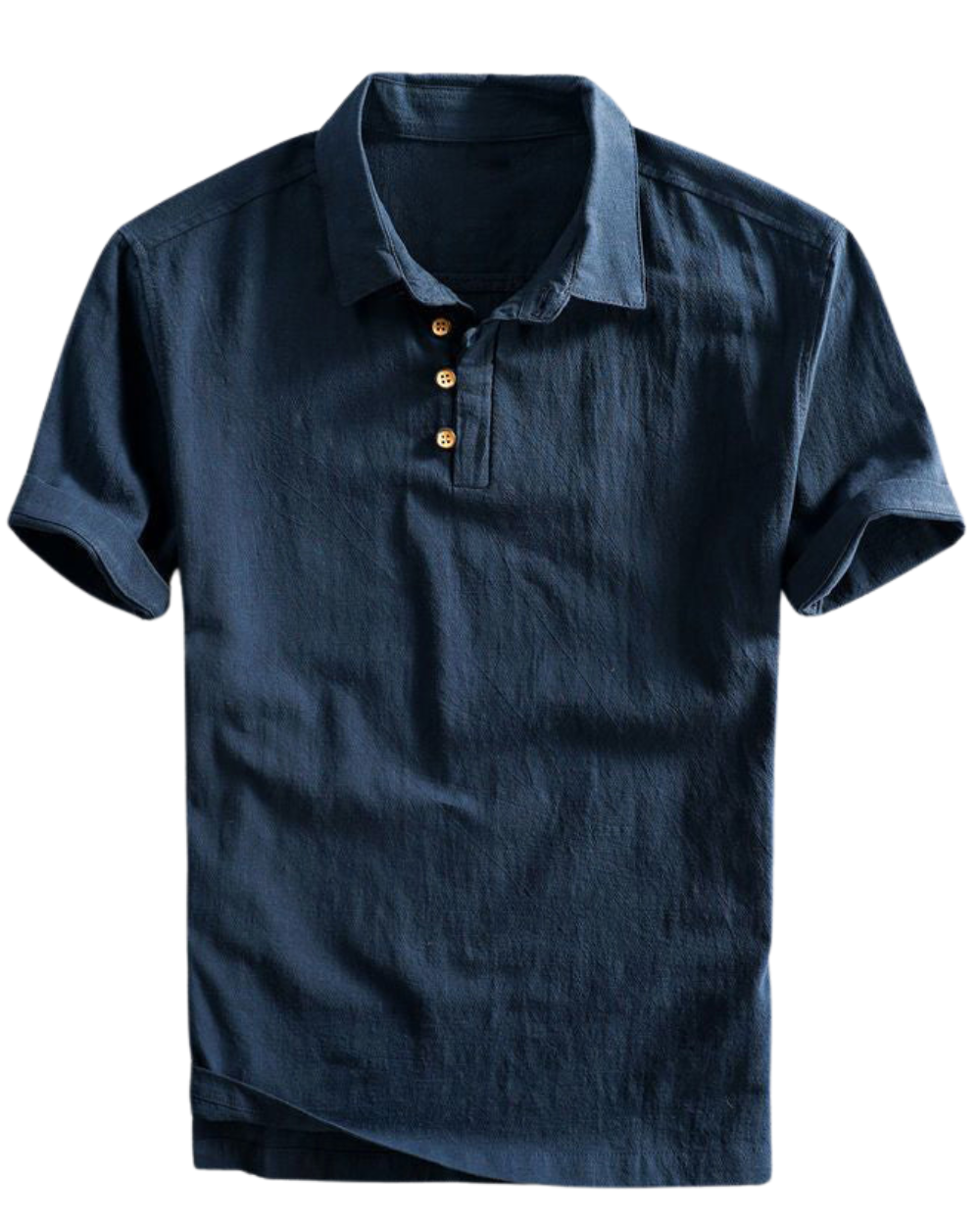 Edward | San Julian Linen Polo Shirt