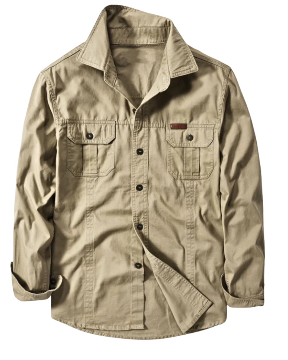 Sean | Cotton Cargo Shirt