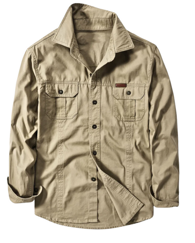 Sean | Cotton Cargo Shirt