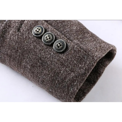 Othello | Men's Classic Wool Coat - Elegant Winter Fashion with Lining