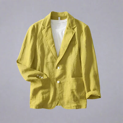 Polo | Men's linen-cotton jacket slim fit