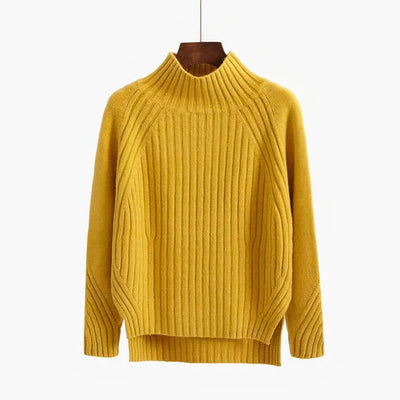 Mikkel | Soft women's turtleneck sweater made of merino wool