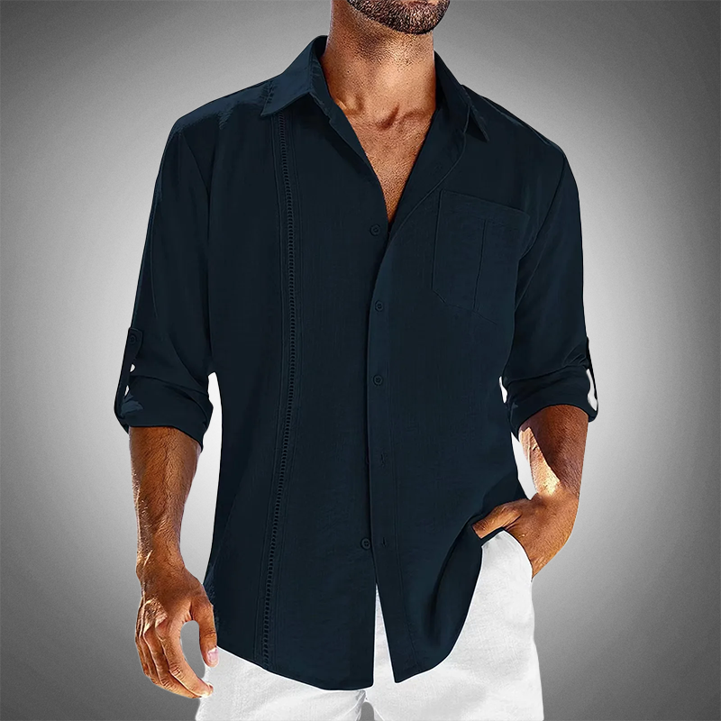 Hugh® | Retro Linen Summer Shirt For Men