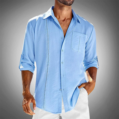 Hugh® | Retro Linen Summer Shirt For Men