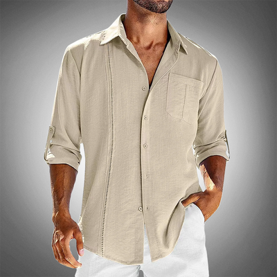 Hugh® | Retro Linen Summer Shirt For Men