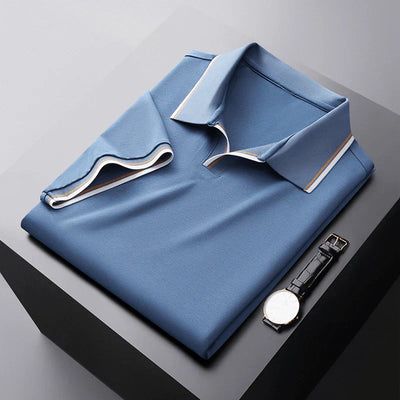 Dale® | Silk Polo With V-Neck
