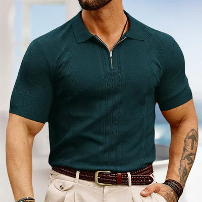 Jonny® | Elegant Polo With Zipper