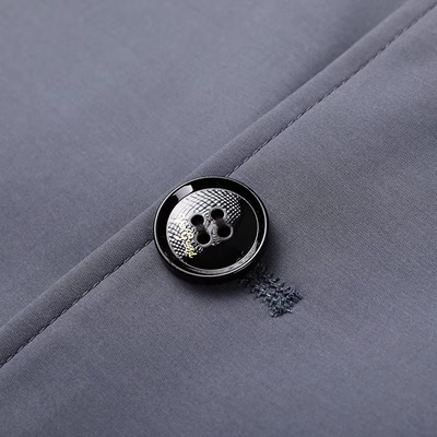 Otis | Elegant men's trench coat – classic coat with shoulder details