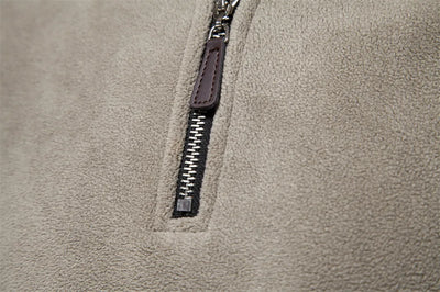 Rodas | Men's fleece pullover with zip