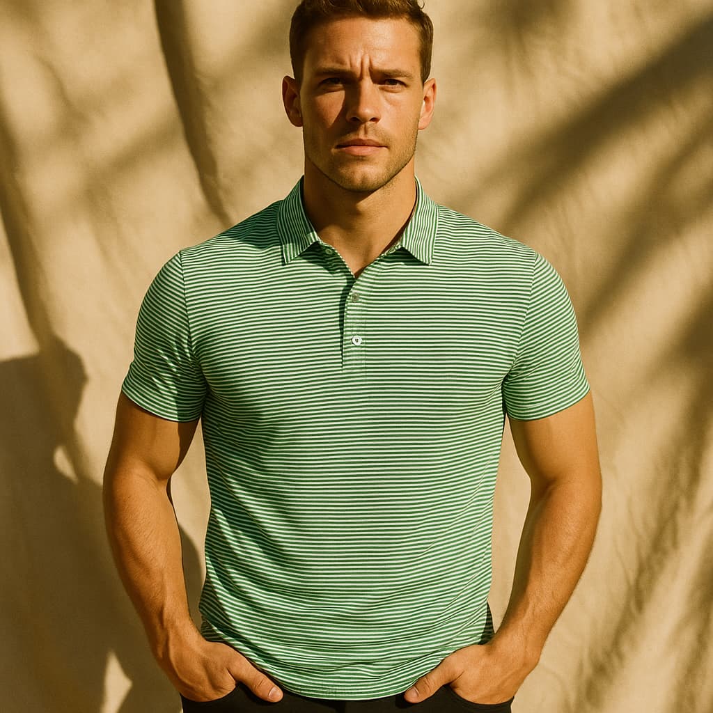 Arlo | Striped Polo Shirt