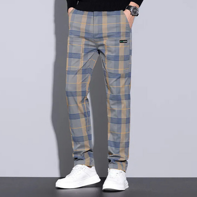Tobías® | Timeless checked trousers for men
