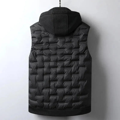 Abrahán | Victor Detachable Hood Puffer Vest