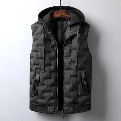 Abrahán | Victor Detachable Hood Puffer Vest