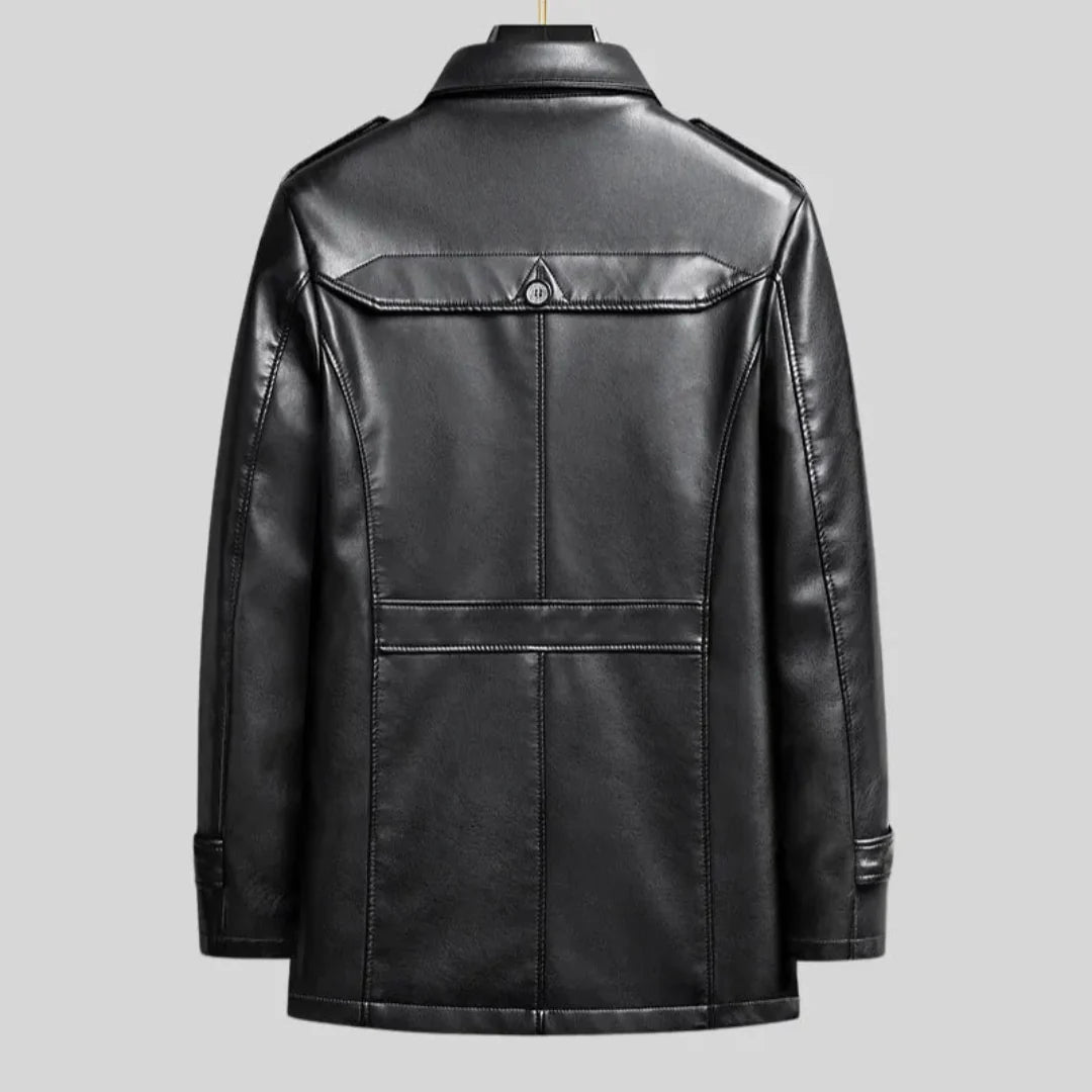 Dámaso | Vince Premium Faux Leather Jacket