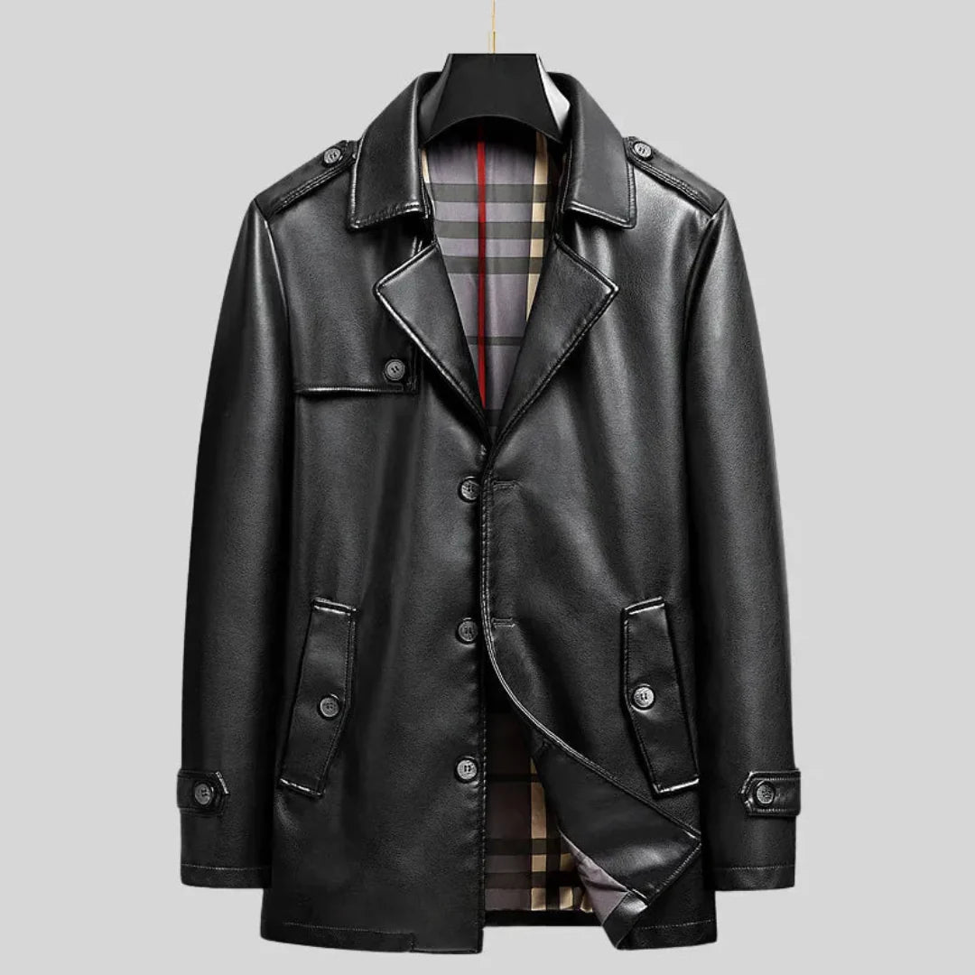 Dámaso | Vince Premium Faux Leather Jacket