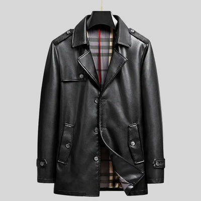 Dámaso | Vince Premium Faux Leather Jacket