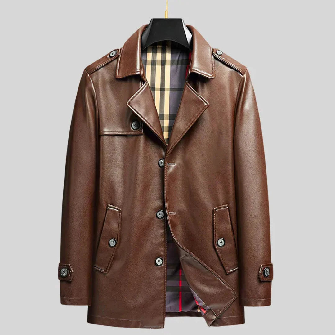 Dámaso | Vince Premium Faux Leather Jacket