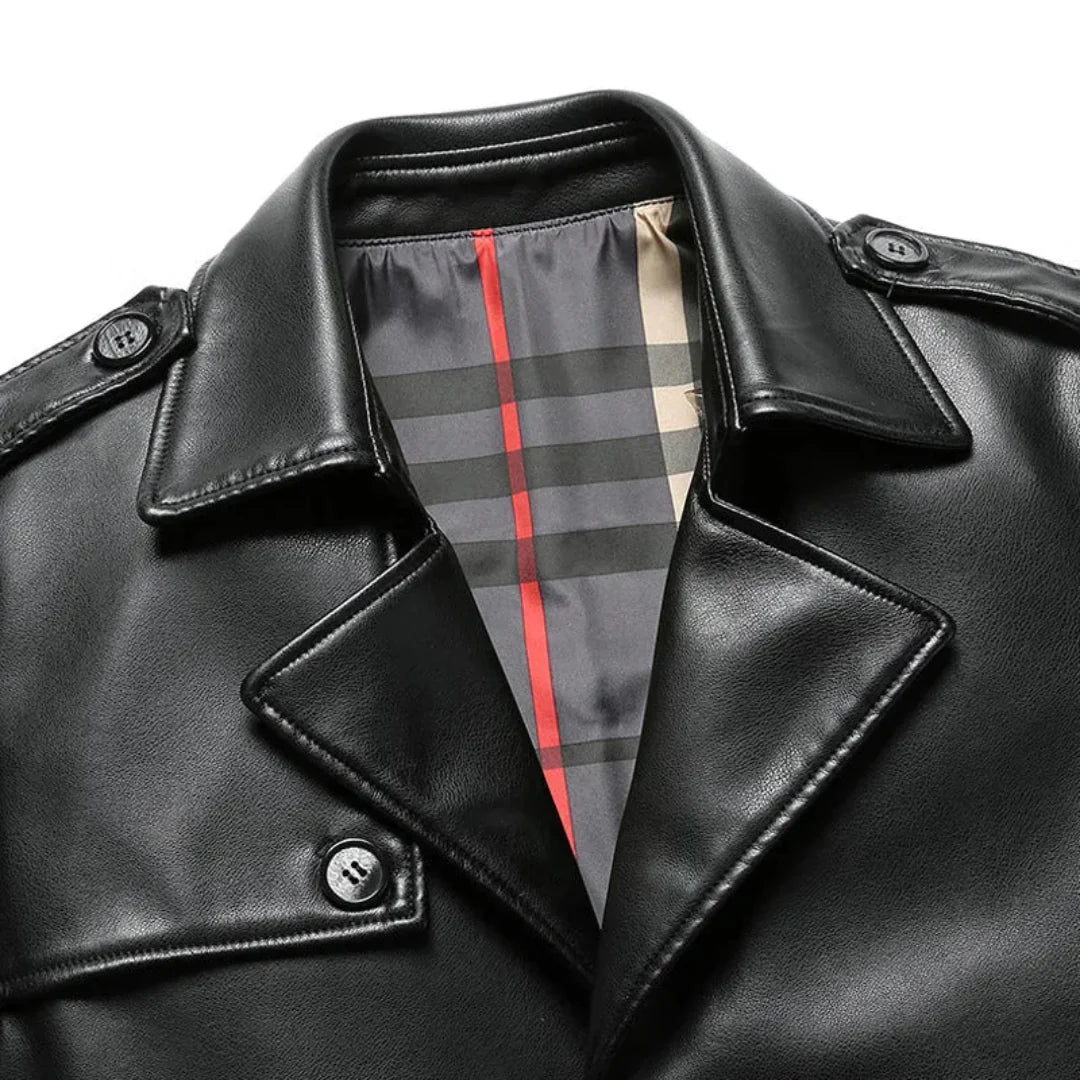 Dámaso | Vince Premium Faux Leather Jacket