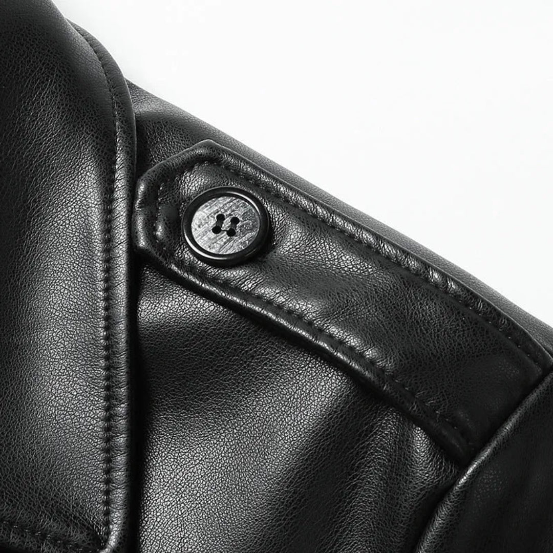 Dámaso | Vince Premium Faux Leather Jacket