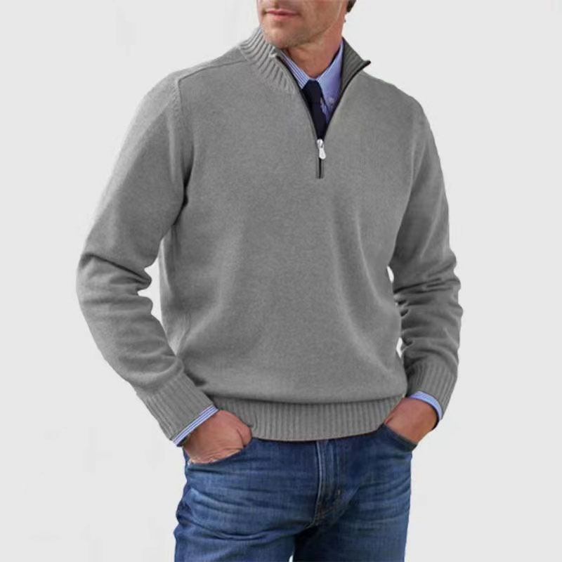 Drusus | Vincenz – Men's half-zip sweater