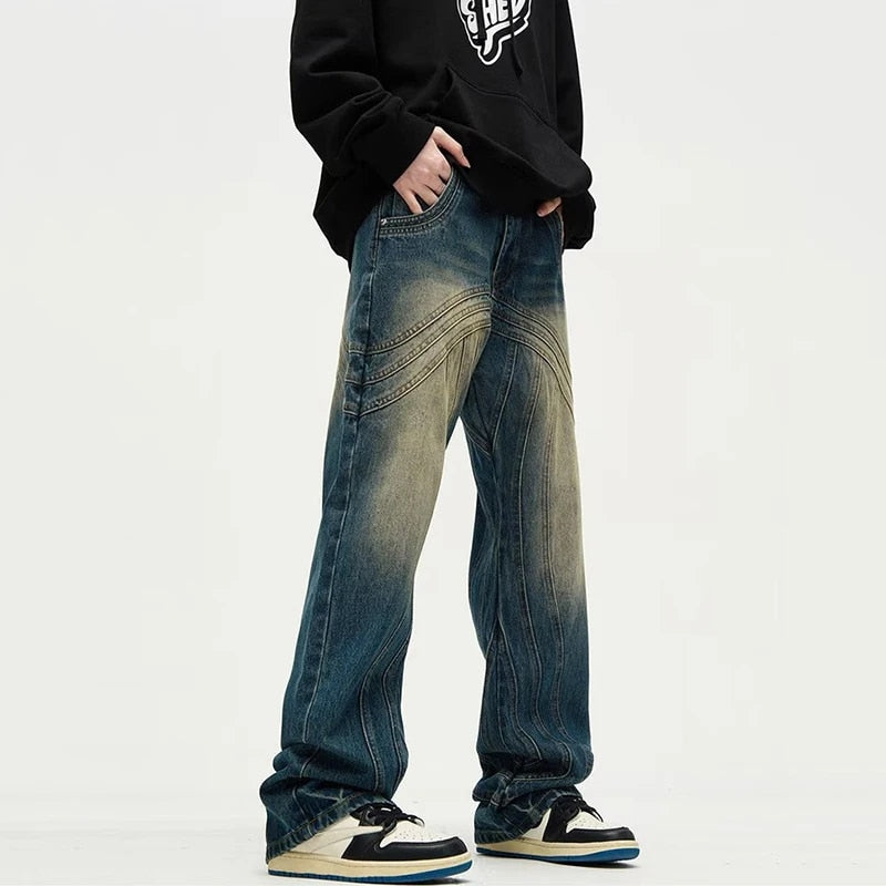 Jemuel® | Loose Straight Wide Jeans