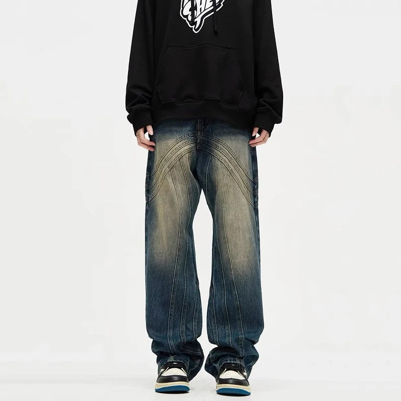 Jemuel® | Loose Straight Wide Jeans