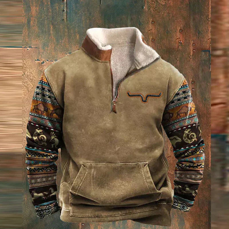 Iván® | Zip-up sweater combines casual style and unrivaled comfort