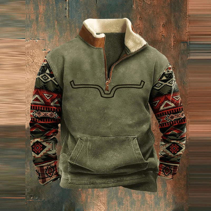 Carmine | Linus – Men's zip-up sweater