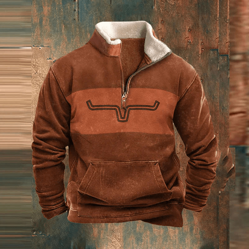 Carmine | Linus – Men's zip-up sweater