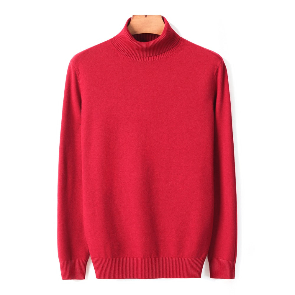 Mender | Warm men's turtleneck sweater made of merino wool