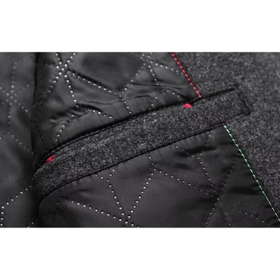 Oleg | Men's two-tone winter coat - elegant comfort for cold days