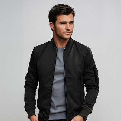 Marvin | Timeless men's bomber jacket with zip