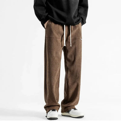 Eugenio | Weston Drawstring Corduroy Pants